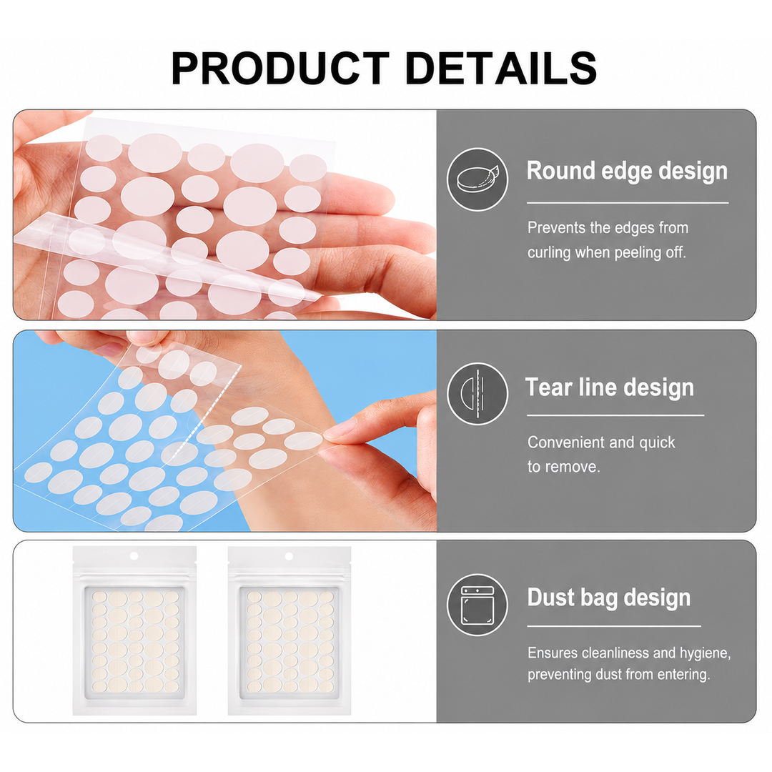 Clearify 360pc Pimple Patches - Transparent